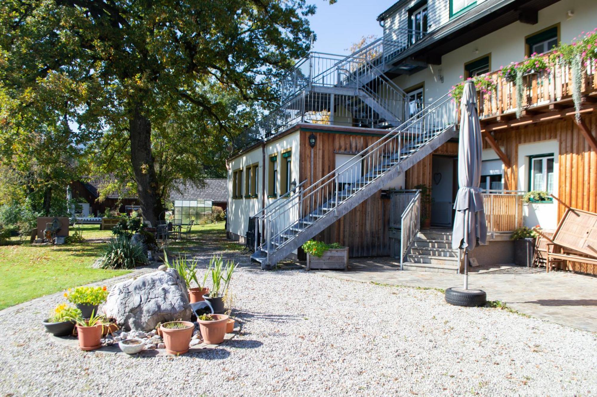 Pension Schindlau Scharnstein Exterior foto